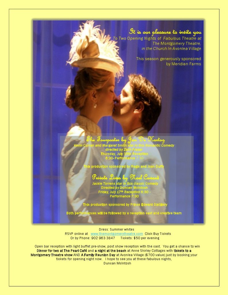 Opening Nights Invitation